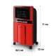 Портативный охладитель-вентилятор oneConcept Baltic Red (10029737)