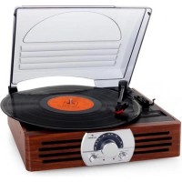 Програвач вінілу Auna TT-83N 2 швидкості (10008990)