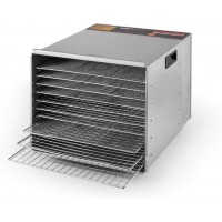 Дегідратор сушарка для овочів, фруктів Klarstein Master Jerky Steel 10 (10028437)