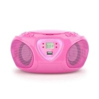 Музыкальный бумбокс Auna Roadie CD Boombox FM Radio Light Show (10029815)