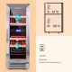 Винний холодильник Klarstein Vinovilla 17 Built-In Duo (10032030)