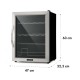 Холодильник для напоїв KLARSTEIN Beersafe XL Mix It Edition 60 л (10033120)