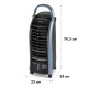 Мобільний кондиціонер вентилятор Klarstein Maxfresh 4-в-1 (10034640)