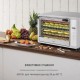 Дегідратор сушарка для овочів, фруктів KLARSTEIN Mega Jerky 650 Вт 35-80°C (10035927)