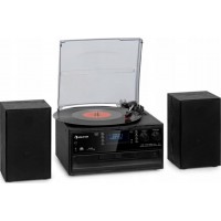 Стереосистема програвач вінілу Auna Oakland DAB Plus DAB+/FM/AUX IN/Bluetooth (10038003)