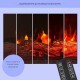 Камін електричний Klarstein Studio Light & Fire 1 Smart Fireplace (10038385)