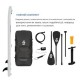 Надувна дошка Capital Sports Kipu Allrounder 330 Stand Up Paddleboard (10040170)
