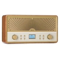 Акустична ретро стереосистема Auna Glastonbury Go Digital Radio Stereo Battery (10041151)
