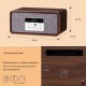 Програвач вінілу Auna Bella Ann радіо DAB+/FM USB Bluetooth (10041388)