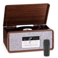 Програвач вінілу Auna Bella Ann радіо DAB+/FM USB Bluetooth (10041388)