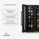 Винний холодильник Klarstein Shiraz 24 2 зони (10046441)