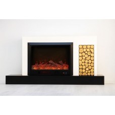 Камін електричний Novela 1500Вт Bluetooth White/Black (10080113)