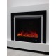 Камін електричний Fireplace Craftsman Tokado White Bluetooth (10080122)