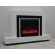 Камін електричний Fireplace Craftsman Tokado White Bluetooth (10080122)