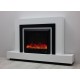 Камін електричний Fireplace Craftsman Tokado White Bluetooth (10080122)