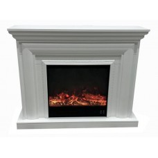 Камін електричний Elizabet White Bluetooth 1500Вт (10080128)