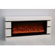 Камін електричний Logos Long 158 1500Вт Bluetooth White (10080142)