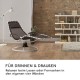 Садовый шезлонг лежак-качалка Blumfeldt The Chiller (10032242)