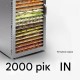 Дегідратор сушарка для овочів, фруктів мяса грибів Food Dehydrator LT-20